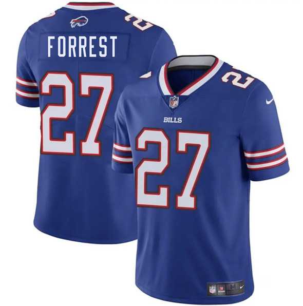Men & Women & Youth Buffalo Bills #27 Darrick Forrest Blue 2025 Vapor Untouchable Limited Stitched Jersey